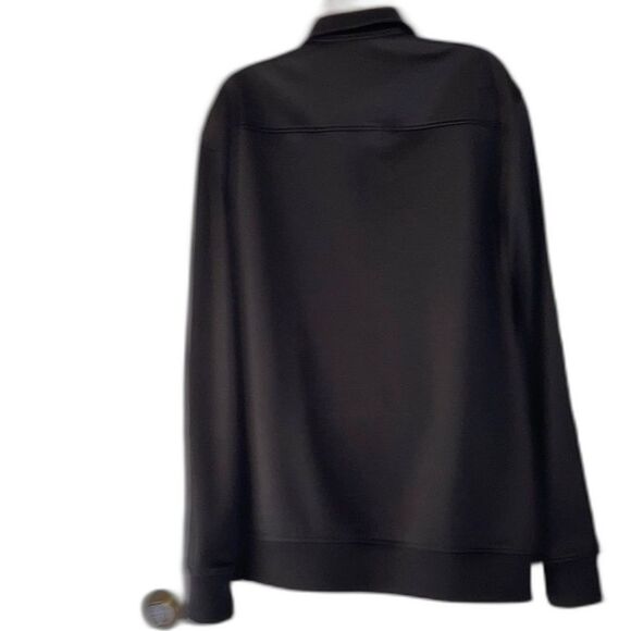 CALVIN KLEIN Lightweight Jacket Front Chest Pockets Zipper Charcoal Gray Men XL - Picture 2 of 12